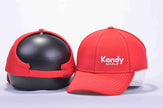 Kandy Golf Assorted 1/4 Visor, Open back Hats