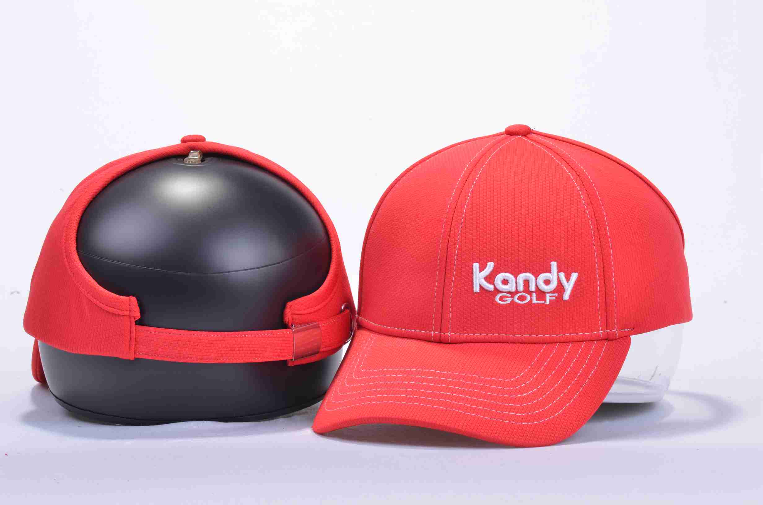 Kandy Golf Assorted 1/4 Visor, Open back Hats