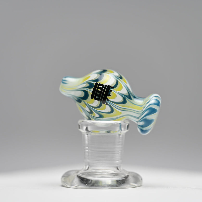 Directional Bubble Carb Cap - Color Swirl