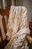 Caramel Swirl Double-sided Minky Blanket