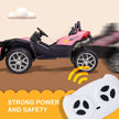 Slingshot Style 12V 2 Seater Kids Ride On Car with Remote Control