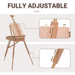 HOMCOM Foldable Art Easel 72.4