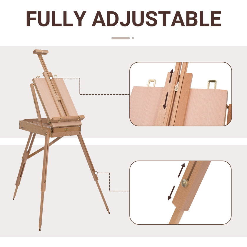 HOMCOM Foldable Art Easel 72.4