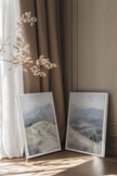 ECLIPSED VALLEYS DUO (2 Oeuvres sur toile étirée)