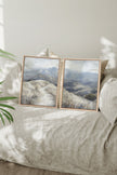 ECLIPSED VALLEYS DUO (2 Oeuvres sur toile étirée)
