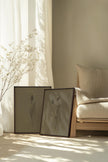 DUO ESPRIT SAUVAGE (2 Oeuvres sur toile étirée)