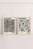 COMBINAISON KUSAMA (2 Oeuvres sur toile étirée)