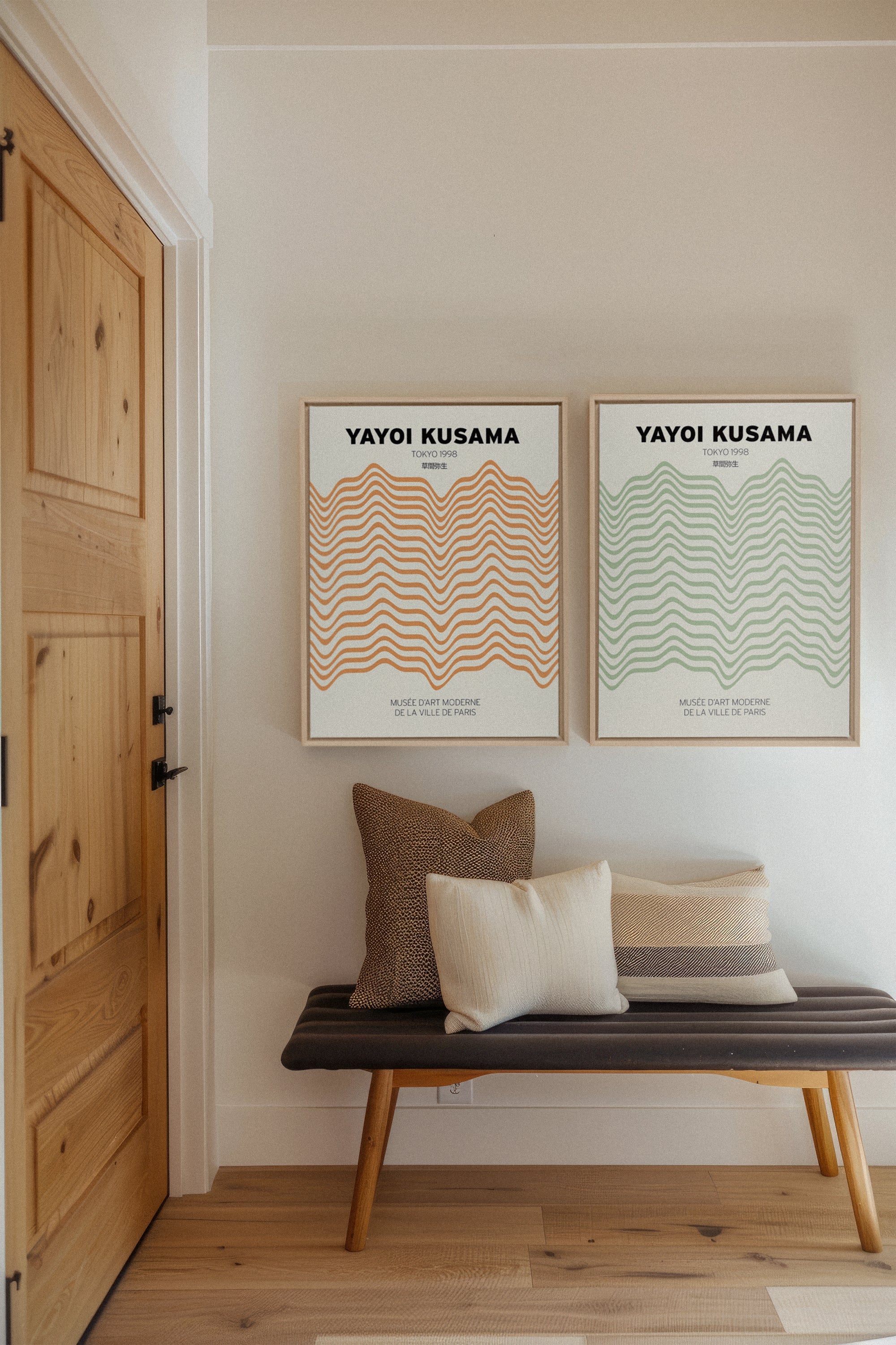 COMBINAISON YAYOI (2 Oeuvres sur toile étirée)