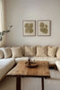 COMBINAISON M TON INTÉRIEUR (2 Oeuvres sur toile étirée)