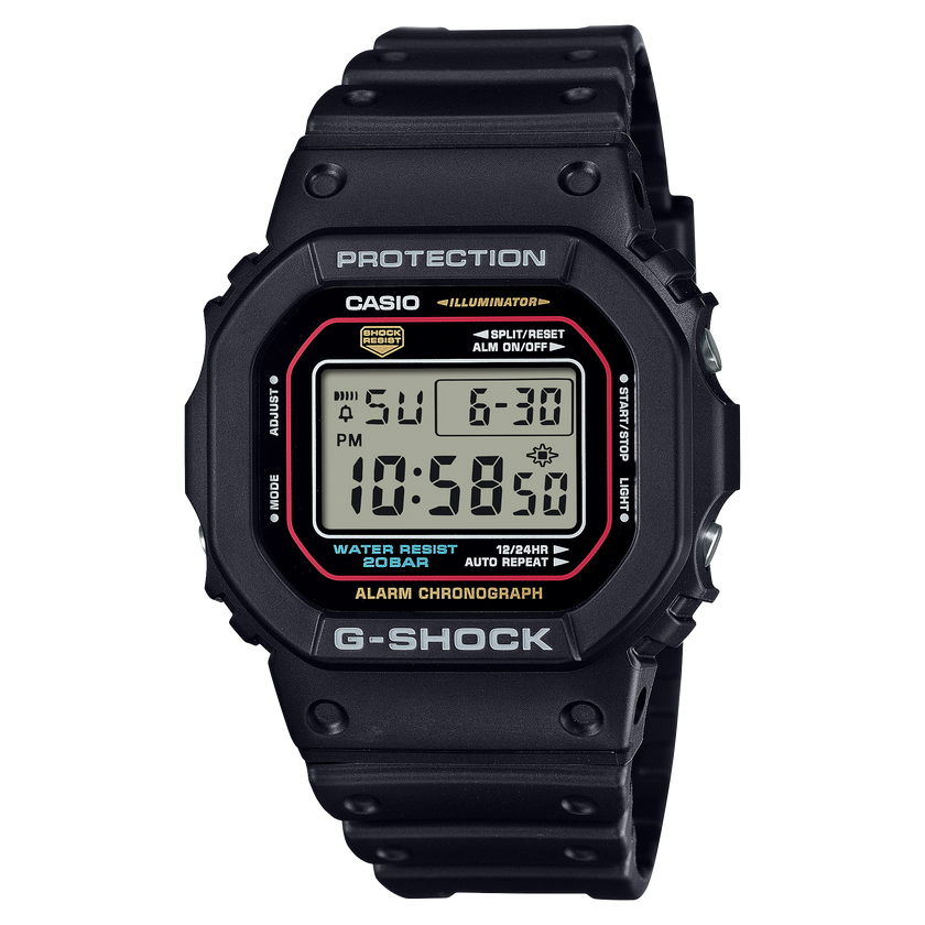 CASIO G-Shock Digital 5600 Series Black | DW5600RL-1