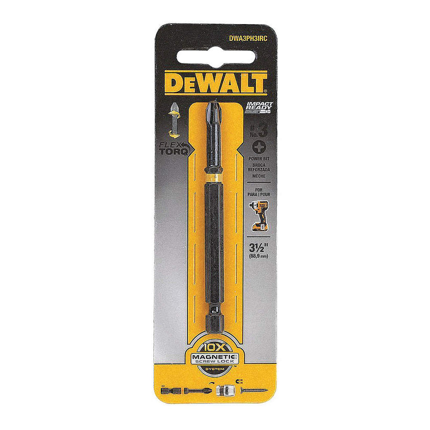 DEWALT Phillips Screwdriver Bit No. 3 x 3.5-Inch - DWA3PH3IRC
