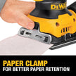 DEWALT DWE6411K Palm Sander, 1/4 Sheet - Refurbished with Dewalt Warranty