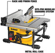 DEWALT 8-1/4 in. Compact Jobsite Table Saw - Refurbished with Dewalt Warranty - DWE7485