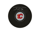 Dustin Wolf Autographed Calgary Flames Autograph Model Puck