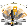 DEWALT 12-Inch Double Bevel, Sliding Compound Miter Saw - Refurbished with Dewalt Warranty - DWS779