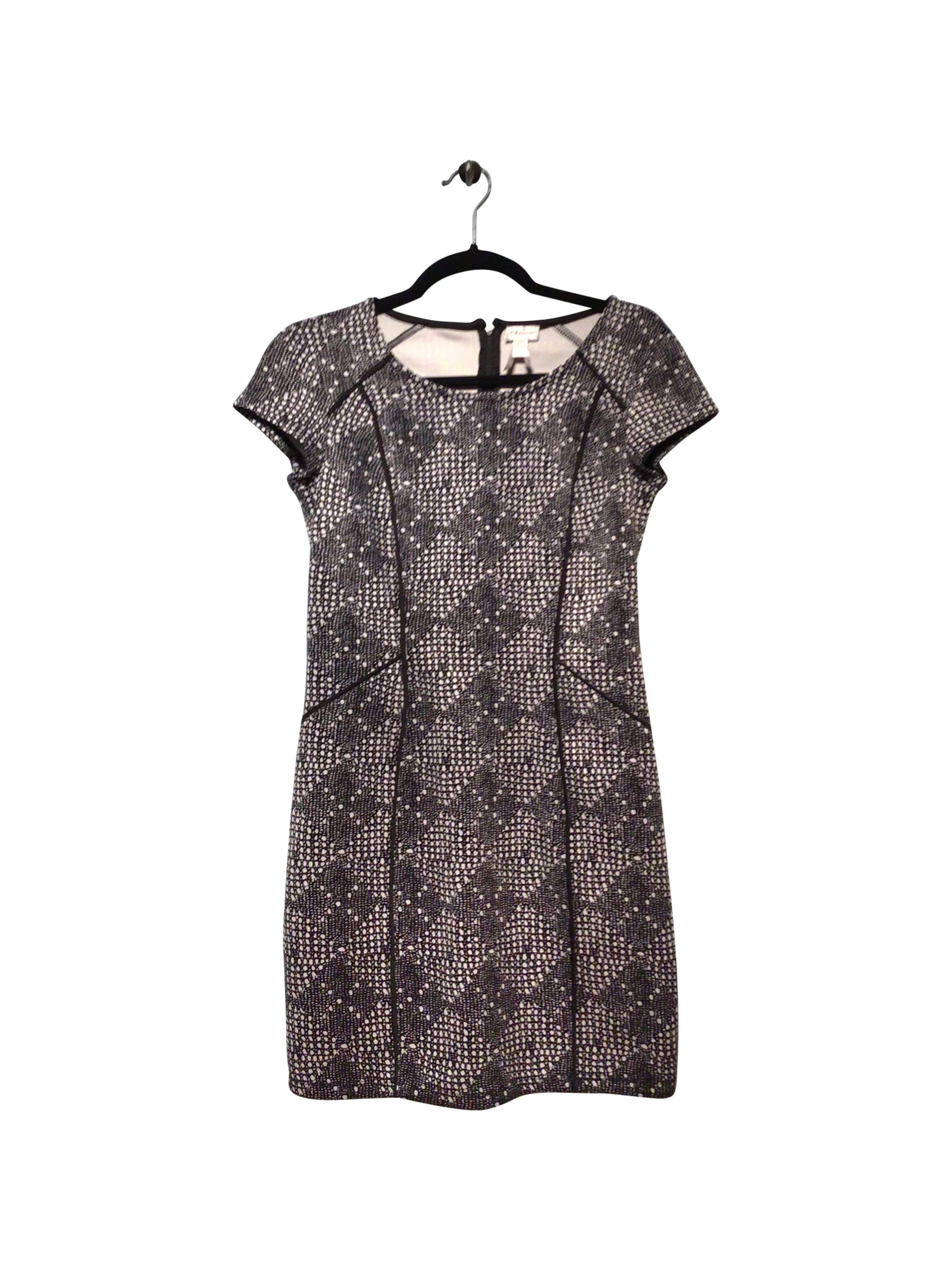 DYNAMITE Regular fit Midi Dress in Black  -  S