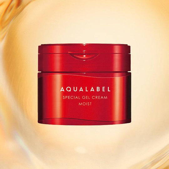 Shiseido Aqua Label Special Gel Cream Moist 90g - Red - New Version