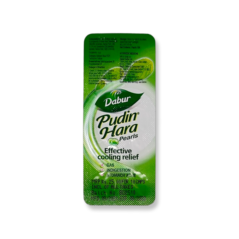 Dabur Pudin Hara Capsules 10 Tab