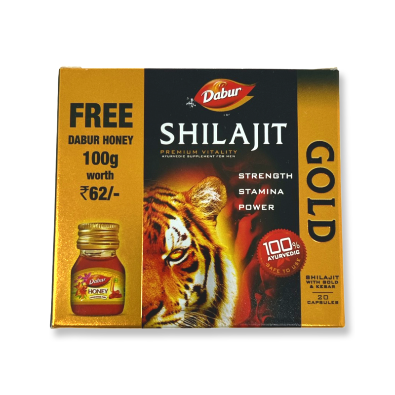 Dabur Shilajit Gold (20 Capsules)
