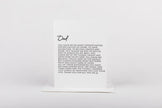 Dear Dad Card, Edition 2