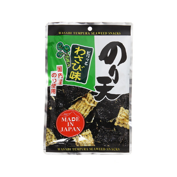 Daiko Noriten Wasabi Tempura Seaweed Snack (40G) [Best Before Date: 2026.05.26]