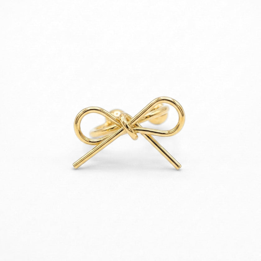 Dainty Bow Ear Cuff | Earrings