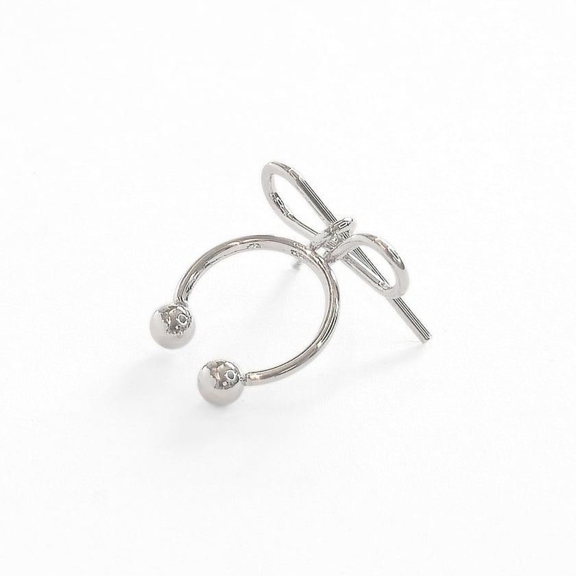 Dainty Bow Ear Cuff | Earrings
