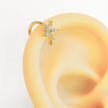 Star Flower Ear Cuff