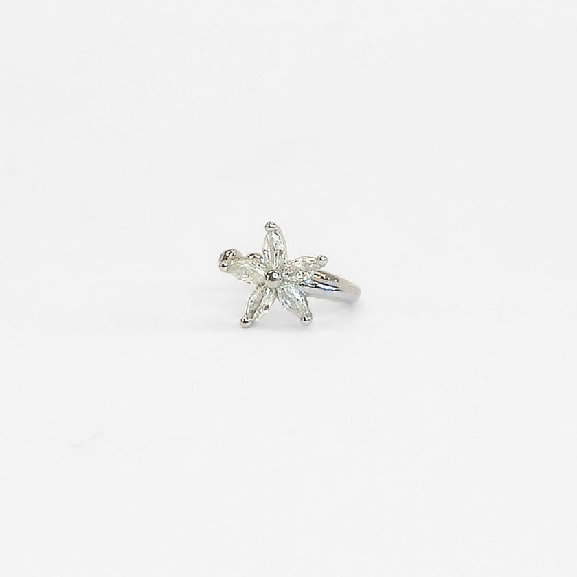 Star Flower Ear Cuff