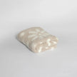 Blushing Beige & White Daisy Print Lovey