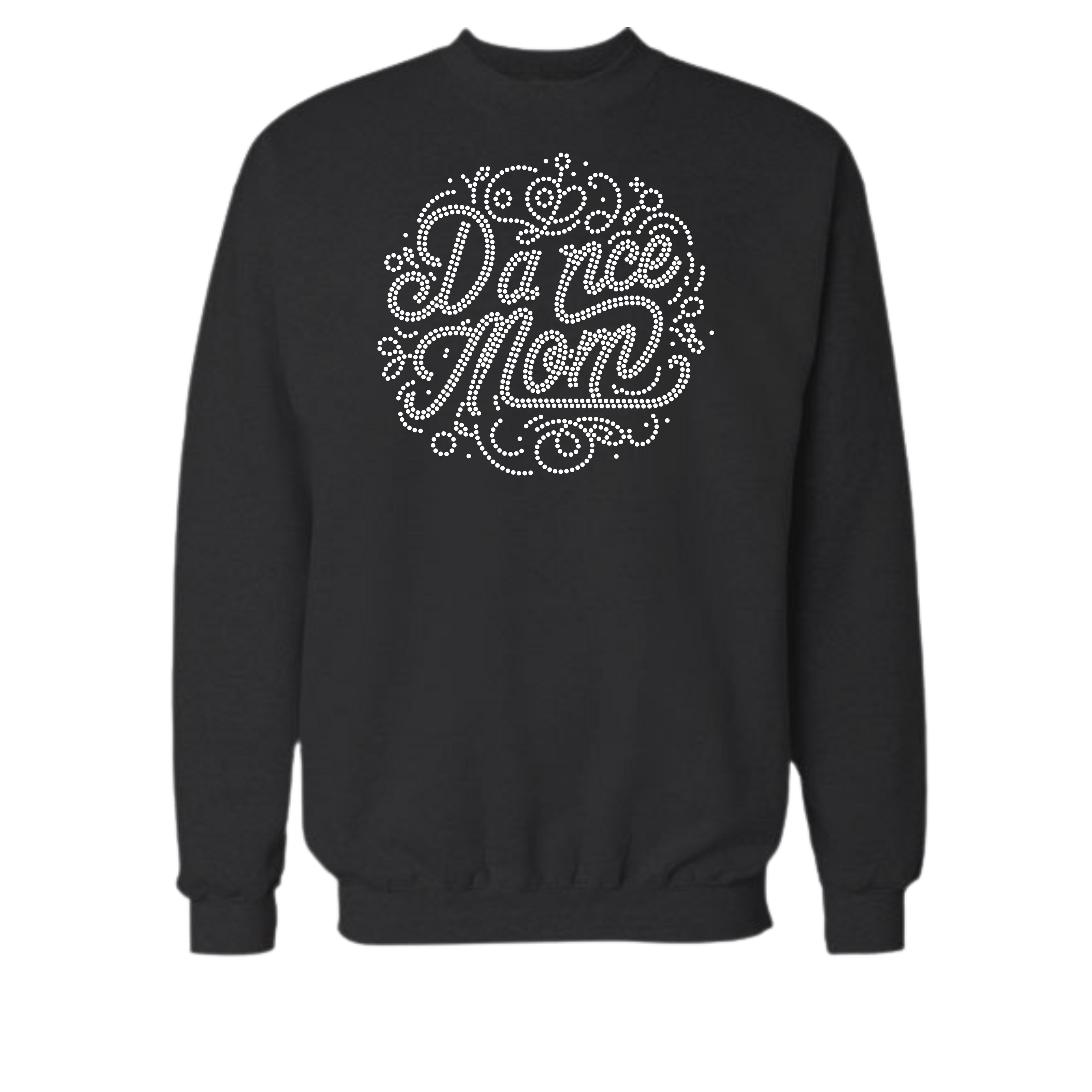 Dance Mom Circle Rhinestone Shirt – Sparkle Dance Mom Bling Tee | Bling Dazzel