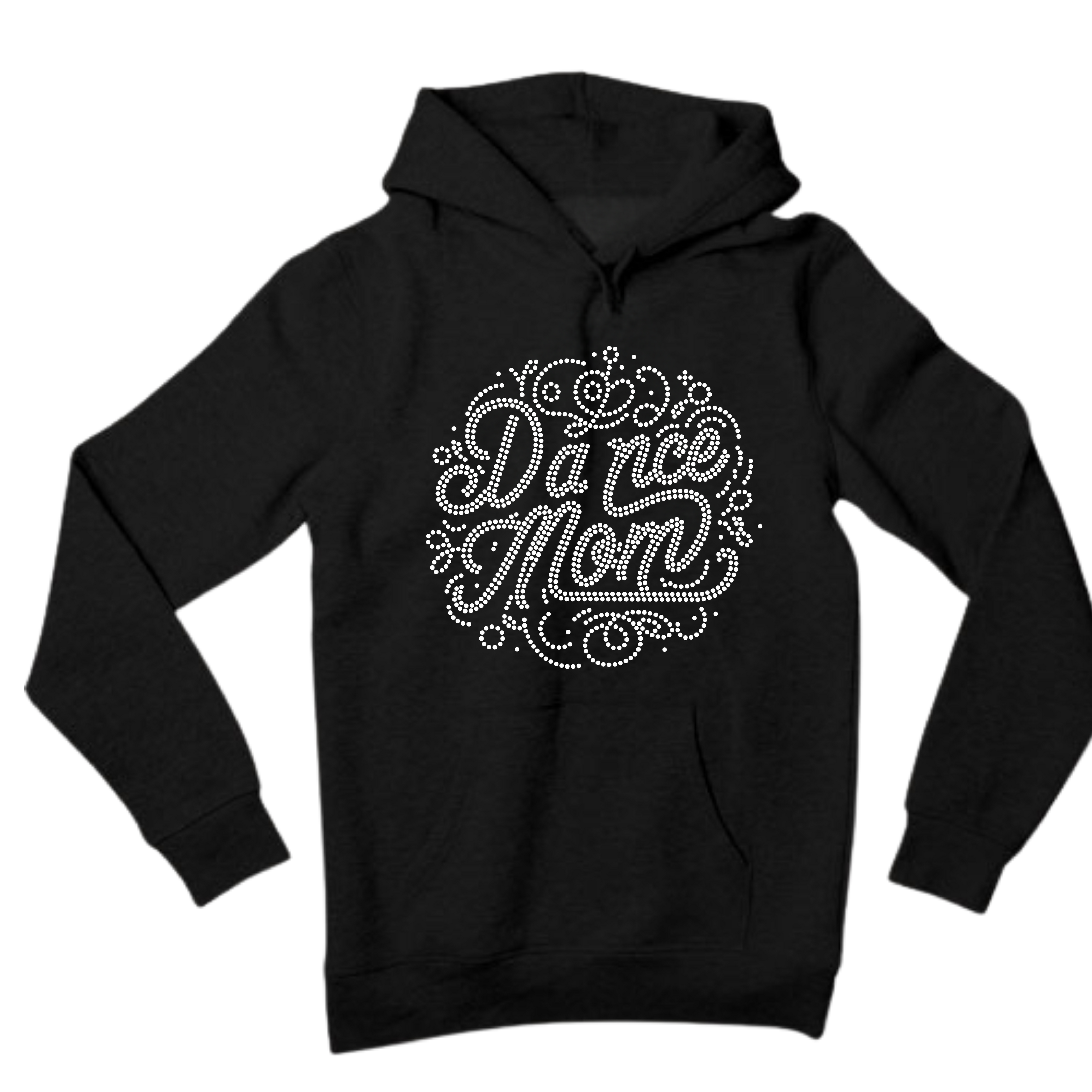 Dance Mom Circle Rhinestone Shirt – Sparkle Dance Mom Bling Tee | Bling Dazzel