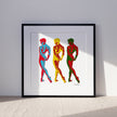 Three Dancers ART PRINT