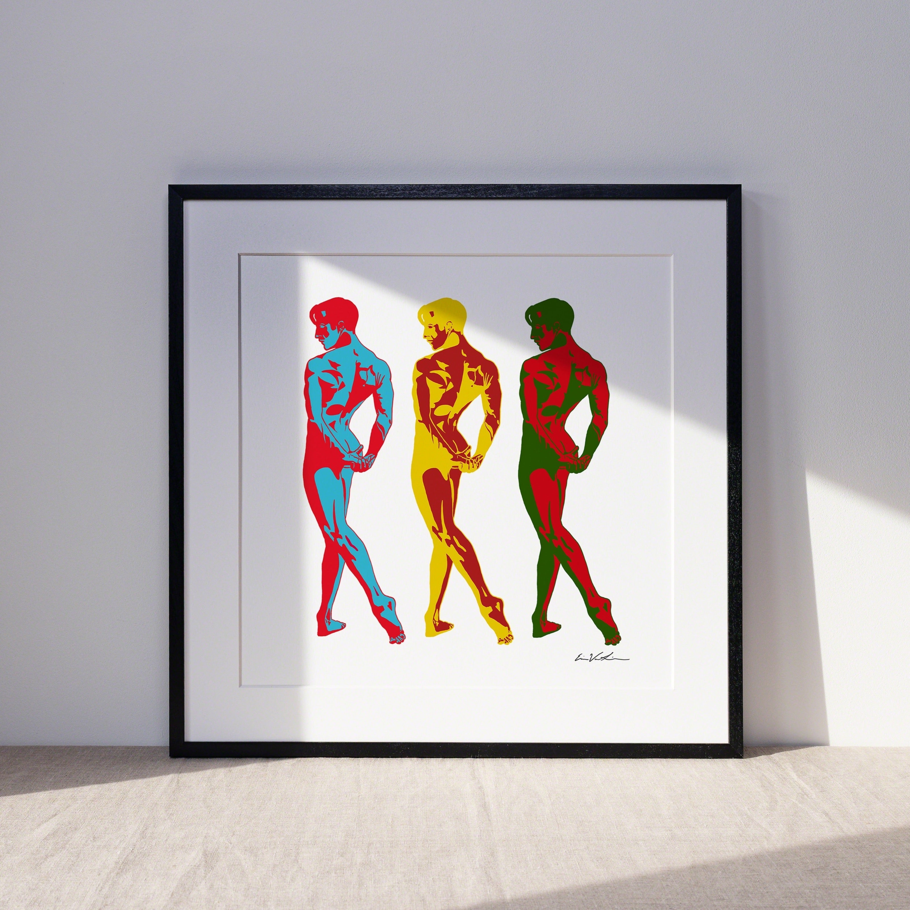 Three Dancers ART PRINT