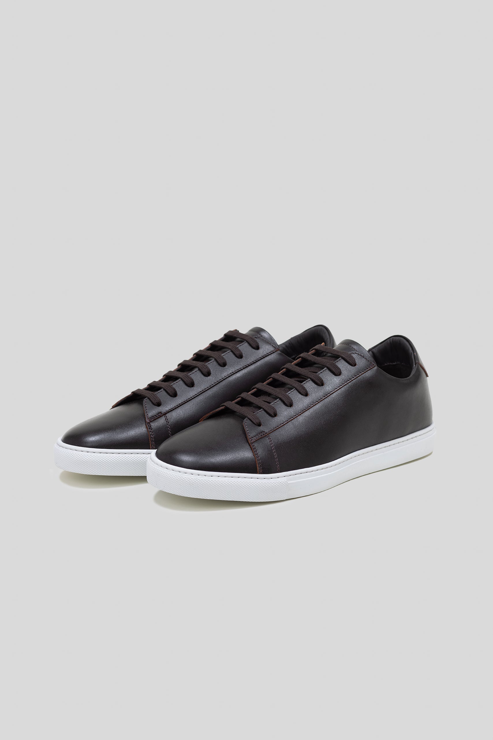 Dark Brown Calfskin Città Sneaker