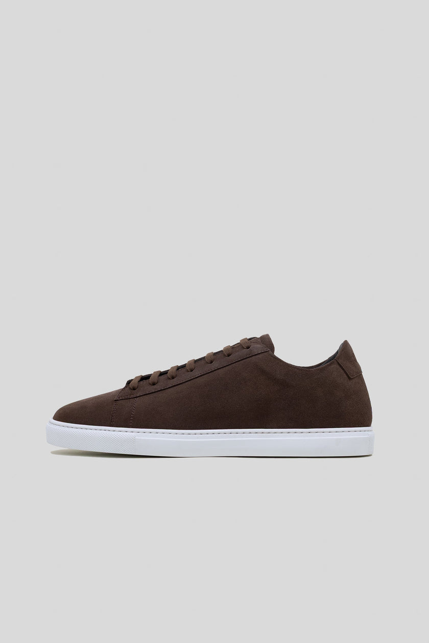Dark Brown Suede Città Sneaker