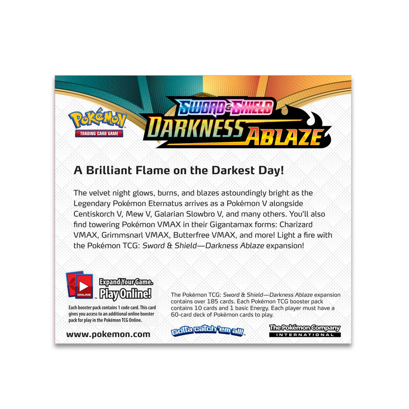 Pokémon TCG - Sword & Shield - Darkness Ablaze - Booster Box