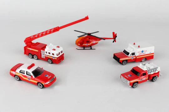 Daron - FDNY 5-Piece Vehicle Gift Set