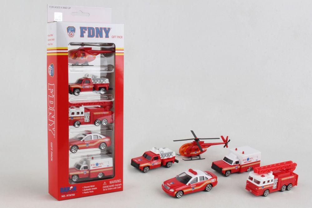 Daron - FDNY 5-Piece Vehicle Gift Set