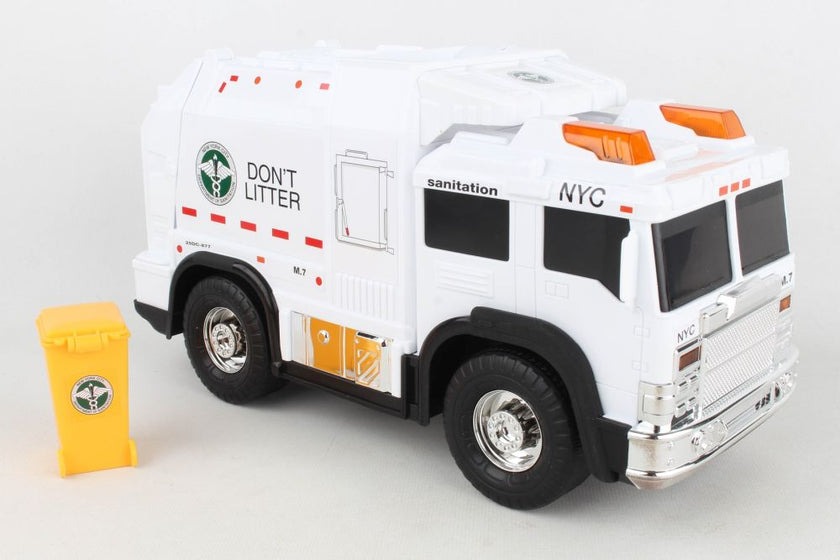 Daron - NYC Sanitation Garbage Truck with Lights & Sound