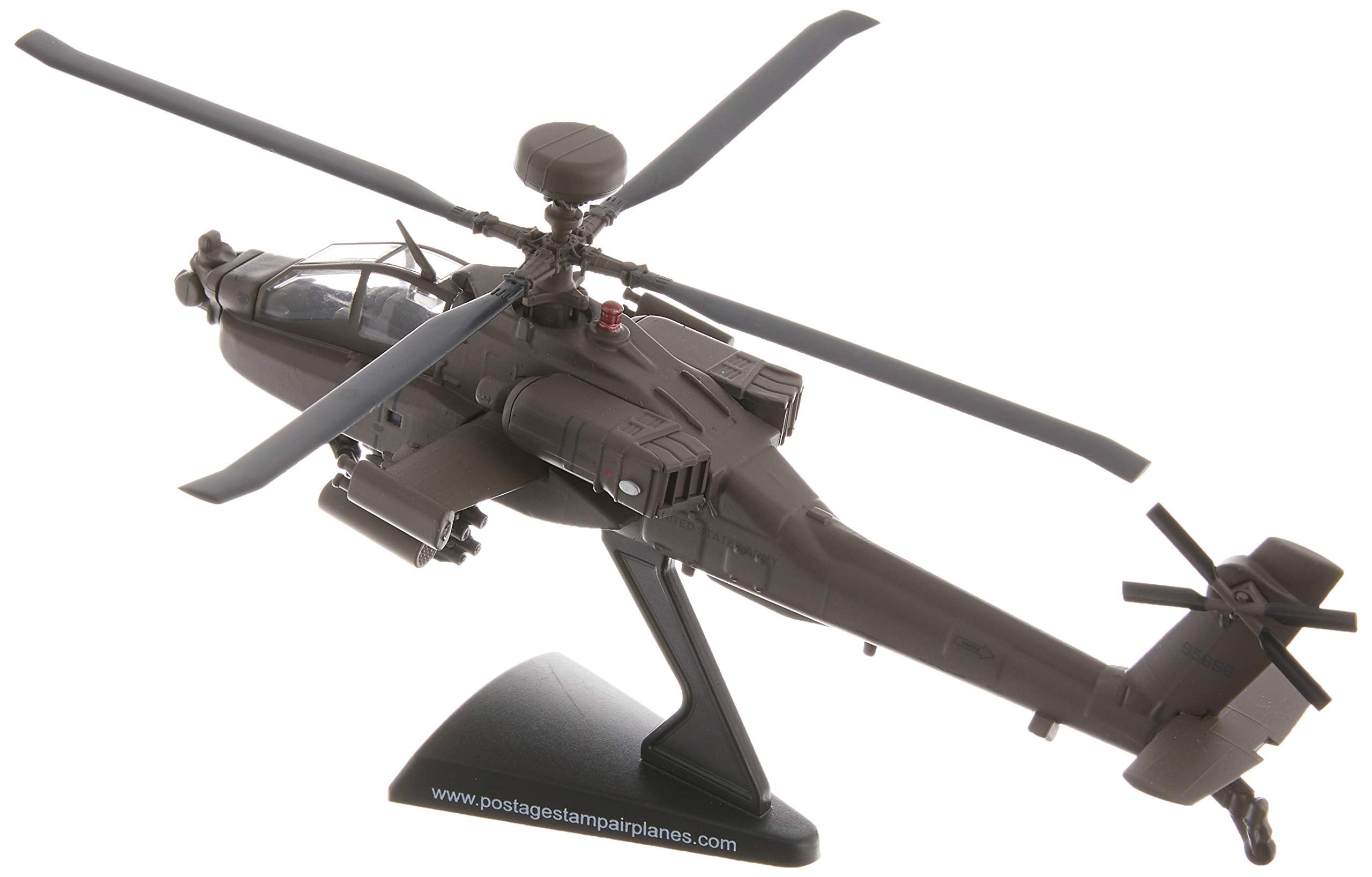 Daron - Postage Stamp Ah-64D Apache Longbow 1/100