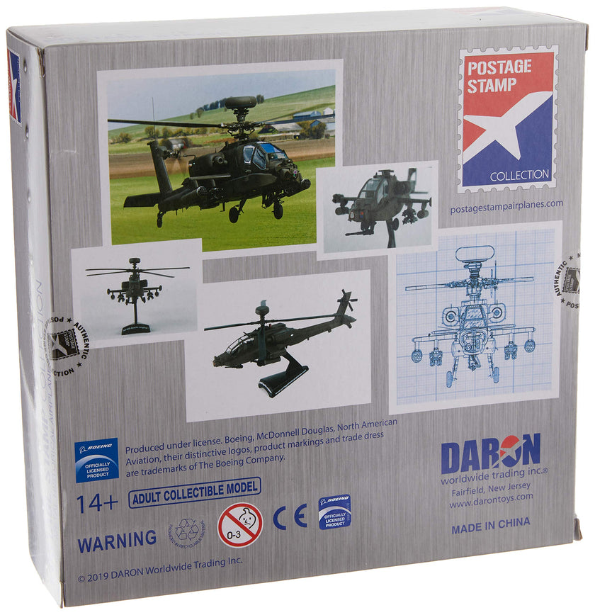 Daron - Postage Stamp Ah-64D Apache Longbow 1/100