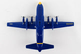 Daron - C-130 Hercules Fat Albert Blue Angels 1/200 (modèle réduit à l'échelle 1/200, comme un timbre-poste)