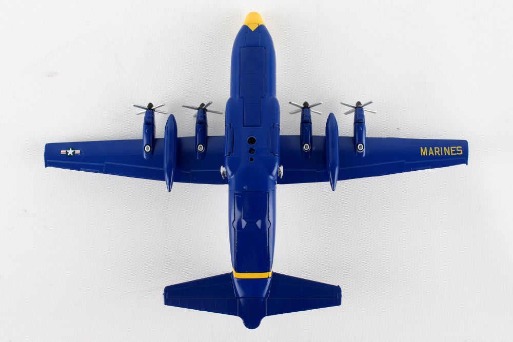 Daron - C-130 Hercules Fat Albert Blue Angels 1/200 (modèle réduit à l'échelle 1/200, comme un timbre-poste)