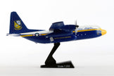 Daron - C-130 Hercules Fat Albert Blue Angels 1/200 (modèle réduit à l'échelle 1/200, comme un timbre-poste)