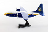 Daron - C-130 Hercules Fat Albert Blue Angels 1/200 (modèle réduit à l'échelle 1/200, comme un timbre-poste)