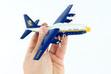 Daron - C-130 Hercules Fat Albert Blue Angels 1/200 (modèle réduit à l'échelle 1/200, comme un timbre-poste)
