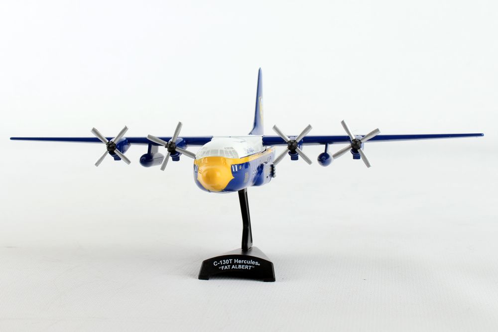 Daron - C-130 Hercules Fat Albert Blue Angels 1/200 (modèle réduit à l'échelle 1/200, comme un timbre-poste)