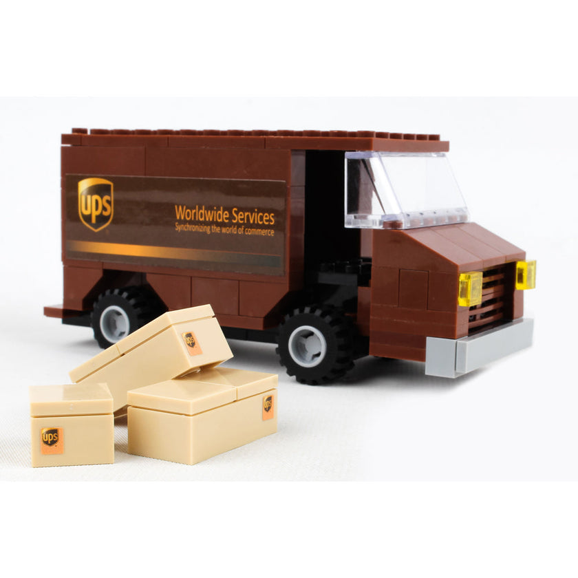 Daron - Ups 111Pc. Package Car Construction Toy