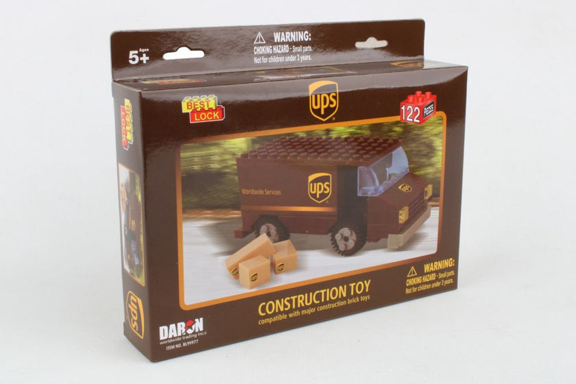 Daron - Ups 111Pc. Package Car Construction Toy